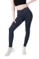 Preview: Damen Sport Leggings mit Tasche dunkelblau 40 - 42